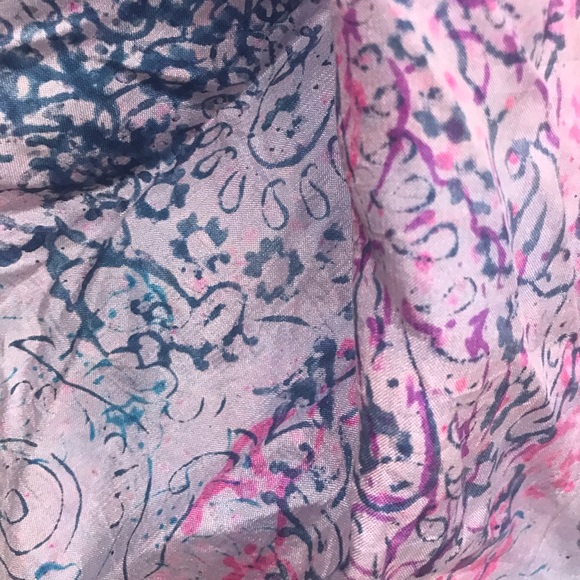 Silk Scarf instead of a mask fashion w a scarf - Picture 2 of 2